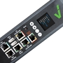 Smart PDU w/Inlet Monitoring - 200-240V 30A 4.9kW (36) C13 & (6) C19 outlets NEMA L6-30P Plug