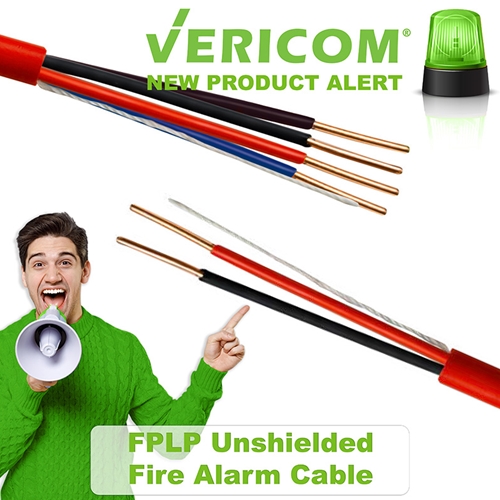 New Product Alert: Plenum-Rated Fire Alarm Cable