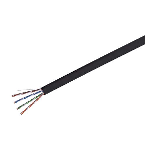 Vericom CAT 5e U/UTP Direct Burial Gel-Filled CMX Cable, 1000 FT wooden spool