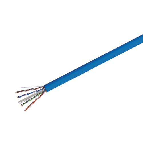 CAT 6 23 AWG U/UTP Solid Riser CMR Cable, 1000 FT Pull Box