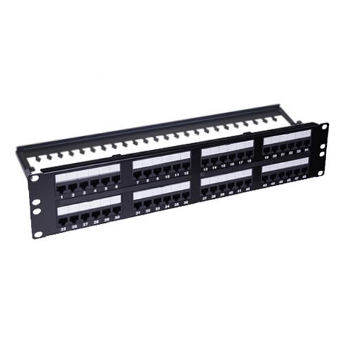 CAT6 48-Port Patch Panel