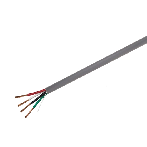 18 AWG 4 Conductor Unshielded Stranded CMR Security Cable, 1000 FT Pull Box