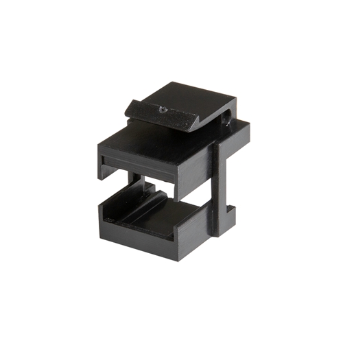 Empty Fiber Keystone Adapter (Fits Copper Patch Panel and Faceplates)