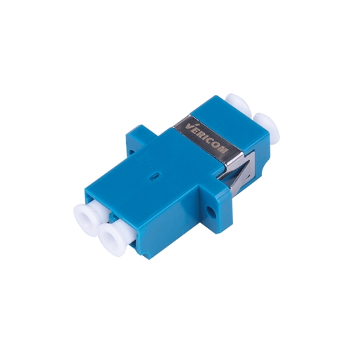 LC-UPC Single Mode Duplex Adapter, Blue