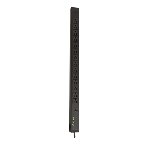 Basic Rack Mount PDU - 15A, 120V, 1.4kW w/NEMA 5-15R Outlets