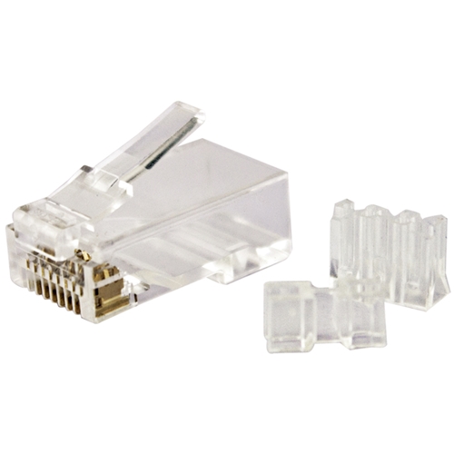 CAT6A RJ45 Clear Connectors - Bag of 50
