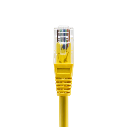 CAT5e U/UTP Booted Patch Cords, Yellow