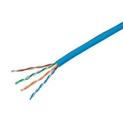 VGS6E™ CAT 6 U/UTP No-Spline Plenum Rated CMP Cable, 1000 FT Pull Box