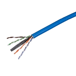 VGS6A™ CAT 6A U/UTP Plenum LP-Certified CMP Cable, 1000 FT Pull Box