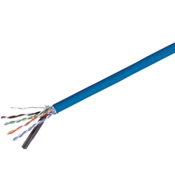 VGS6A™ CAT 6A F/UTP Plenum LP-Certified CMP Cable, 1000 FT Pull Box